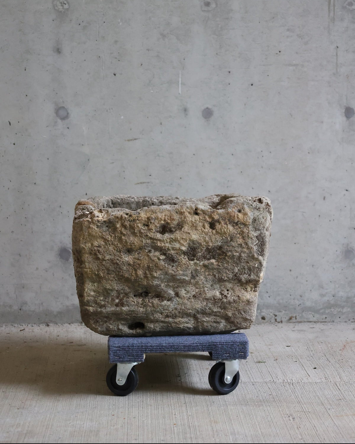 Indonesian Limestone Square Vessel LS0010