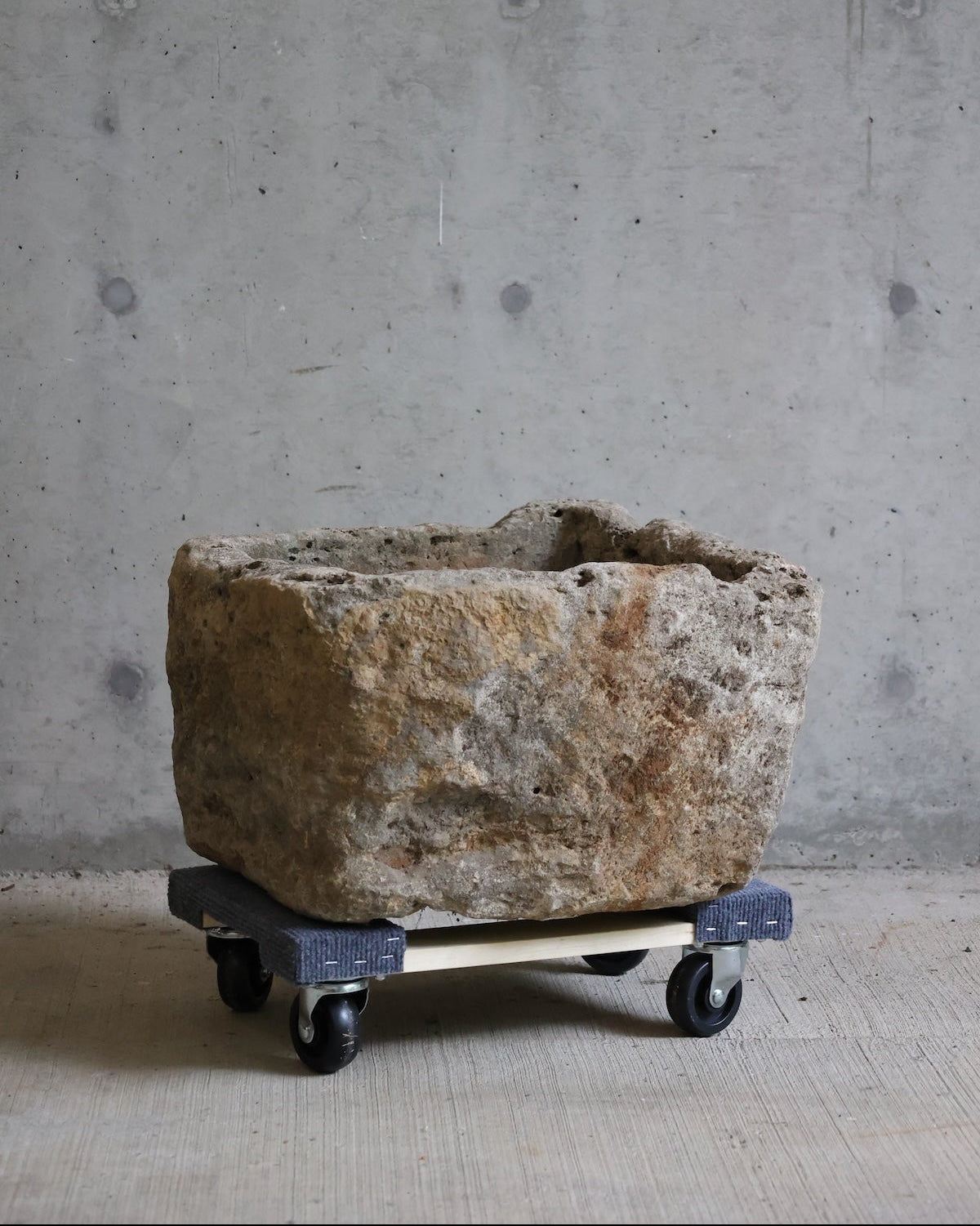 Indonesian Limestone Square Vessel LS0010