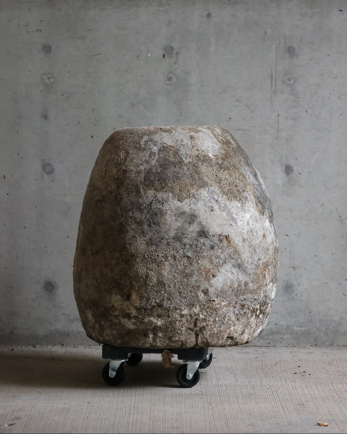 Indonesian Limestone Round Vessel LS0007