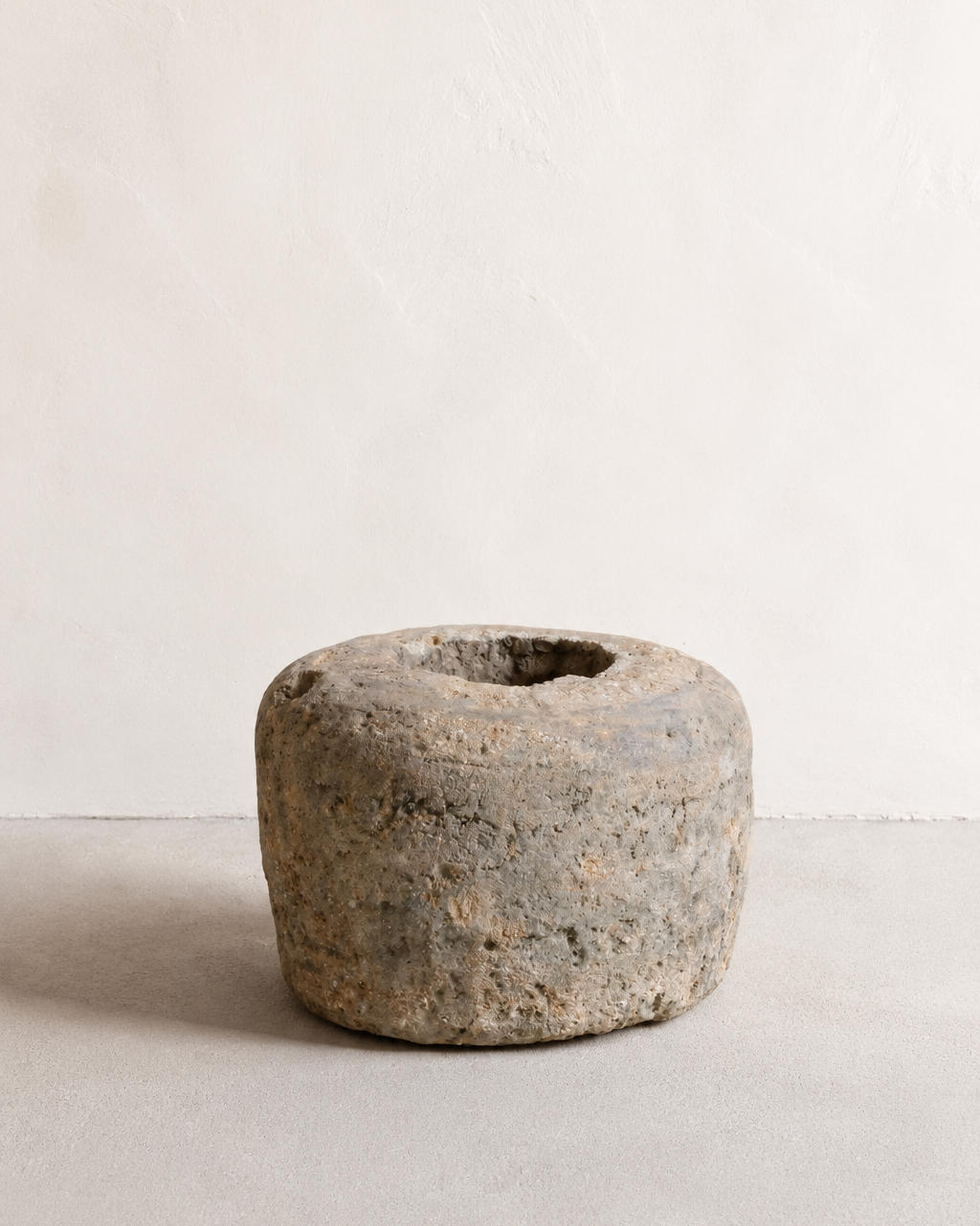 Indonesian Limestone Round Vessel LS0011