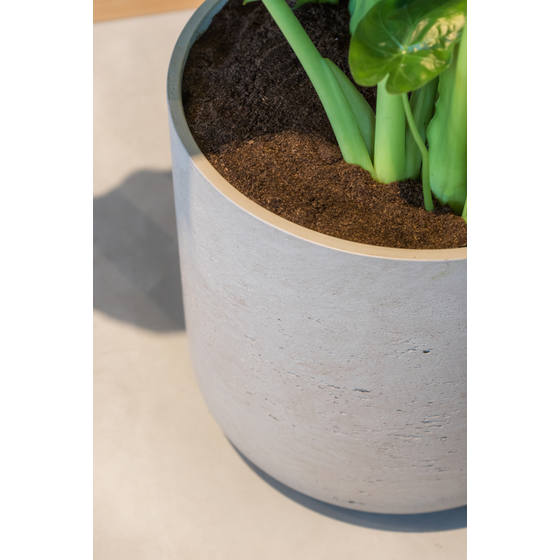 Ficonstone Planter - Charlie, Light Grey