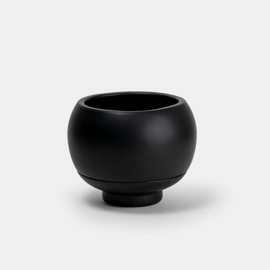 Sutton 15 Ceramic Self Watering Pot - Black
