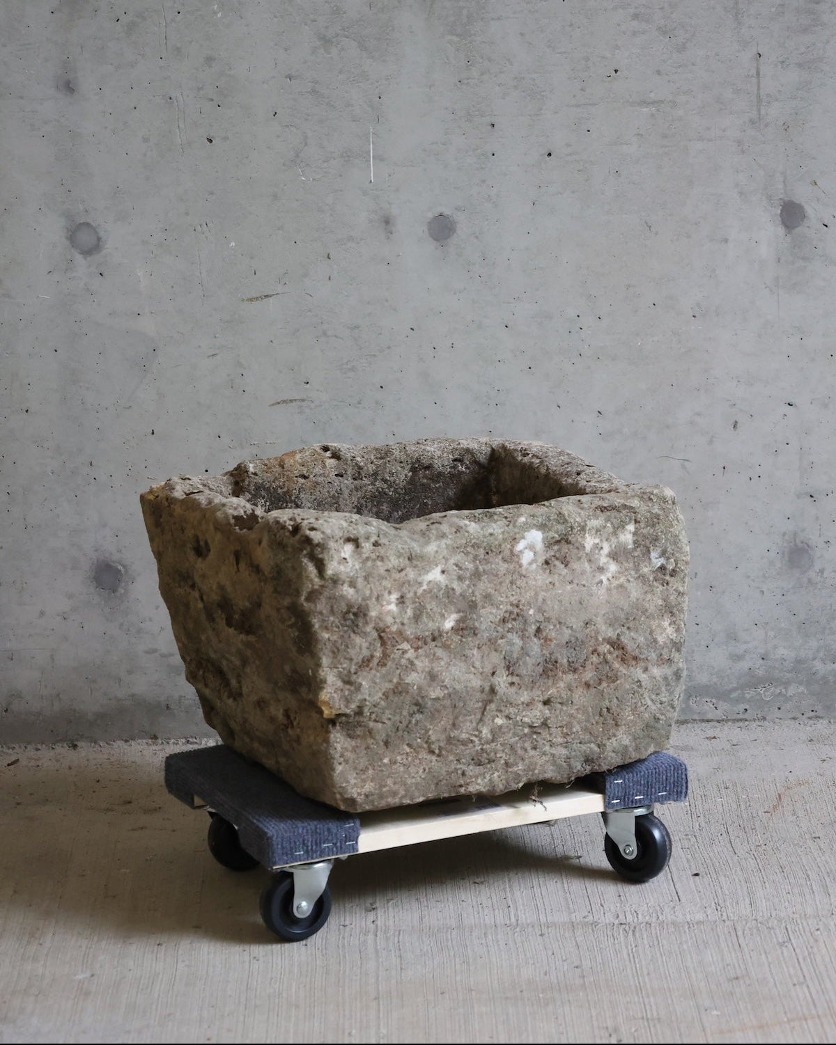 Indonesian Limestone Square Vessel LS0010