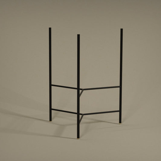 Metal Plant Stand for 10" Pots - Black